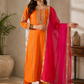 Kanak Kurta with Pant and Dupatta