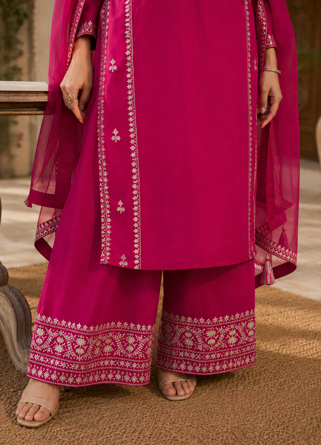 Gulal Kurta with Pant and Dupatta
