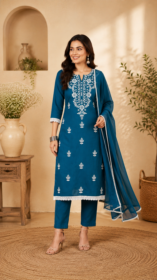 Morni Blue Suit