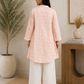 CORAL BLOOM KURTA SHIRT