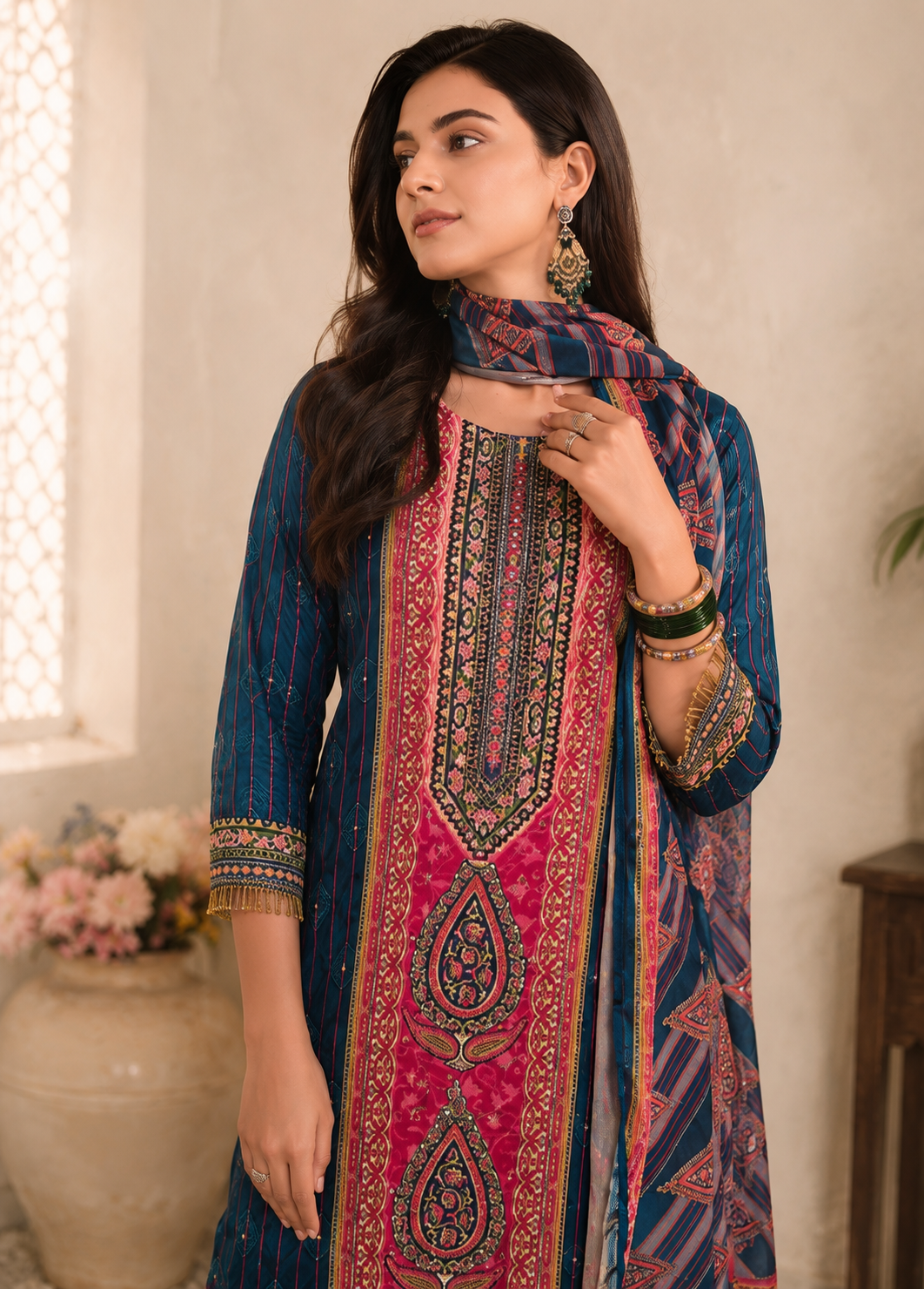Meher Kurta with Pant and Dupatta