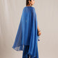 Cape with Blouse & Palazzo