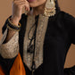 Noor Kurta with a draped salwar