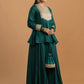 Mehreen Dola Silk Kurta with Skirt