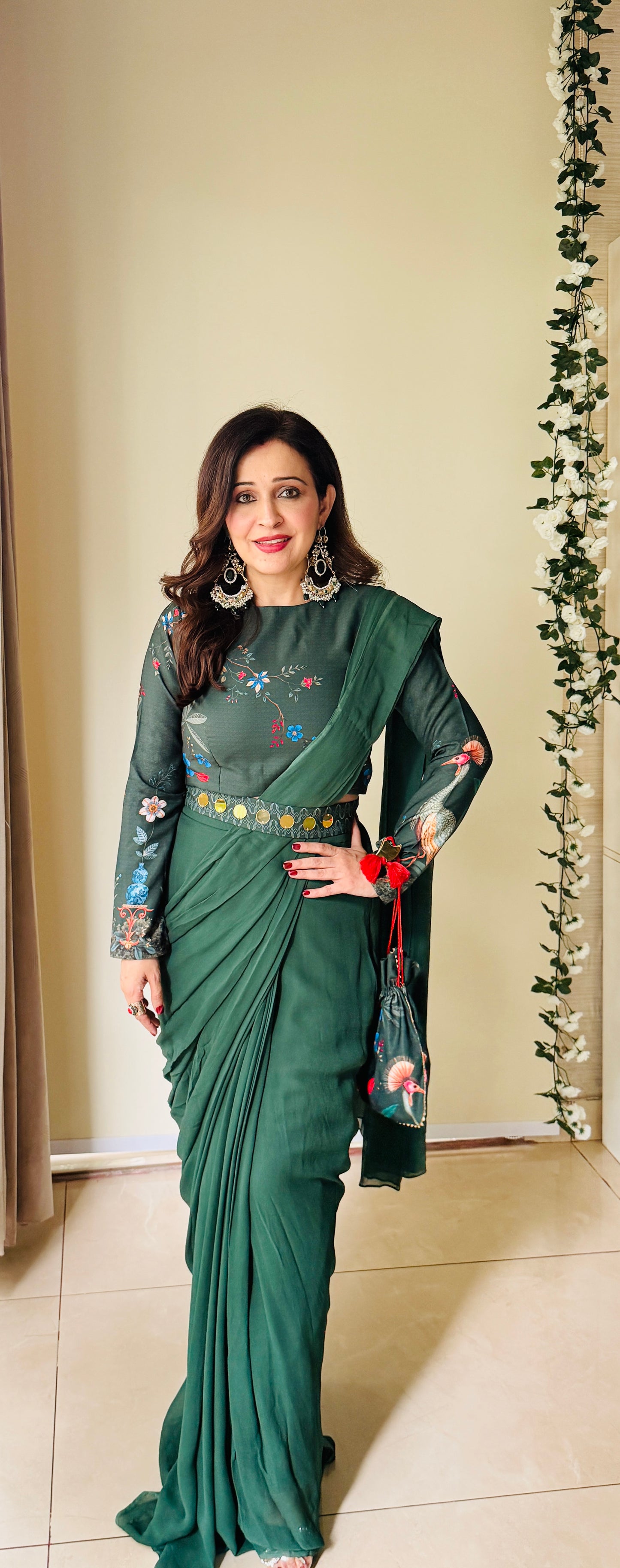 GUL SAREE SET