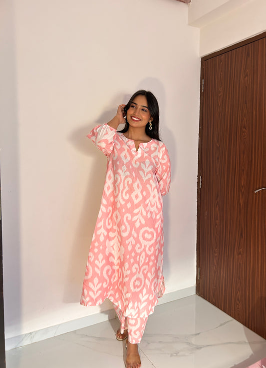 BLUSH PINK CO-ORD SET