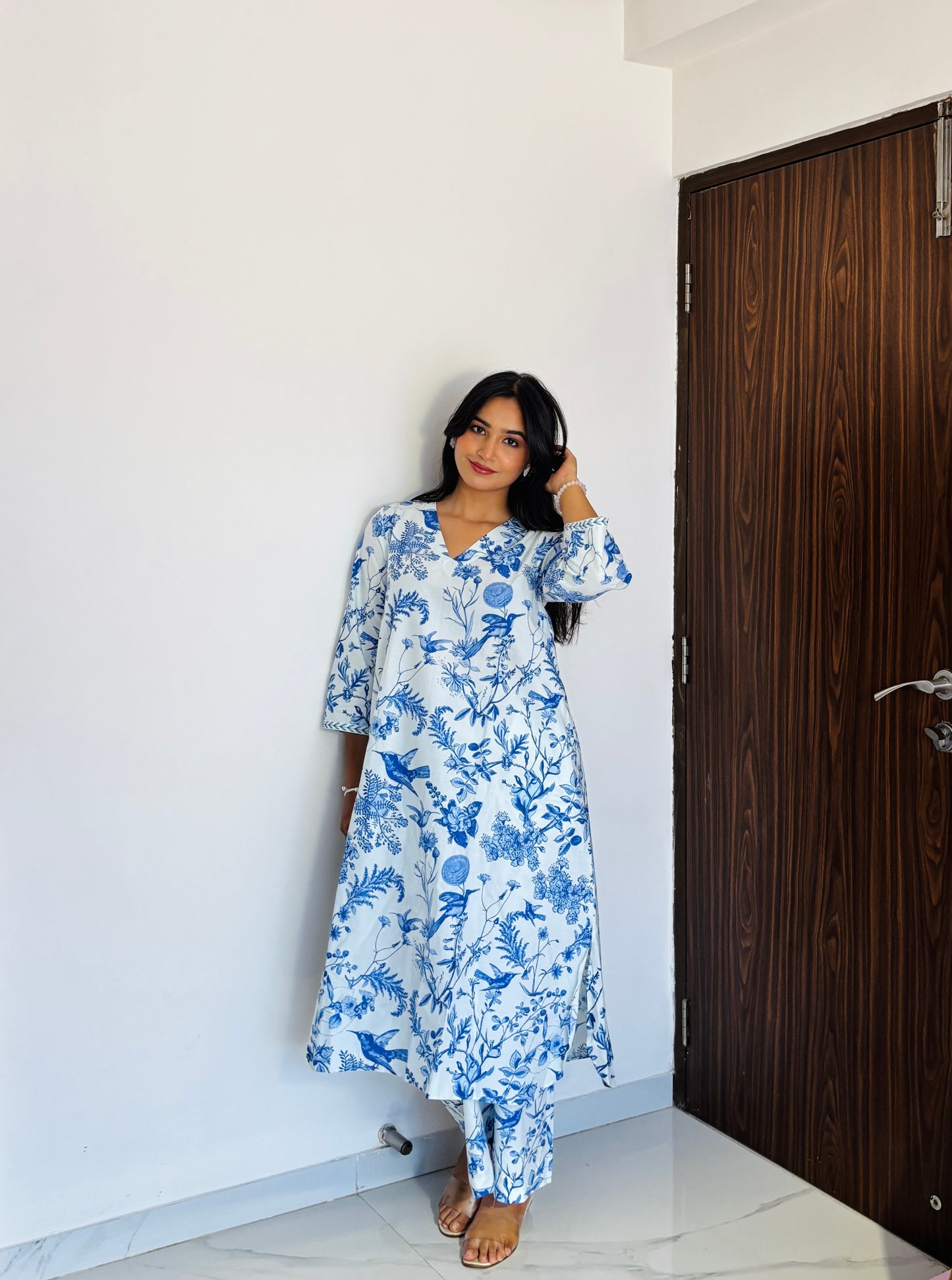 AZURE TOILE CO-ORD SET