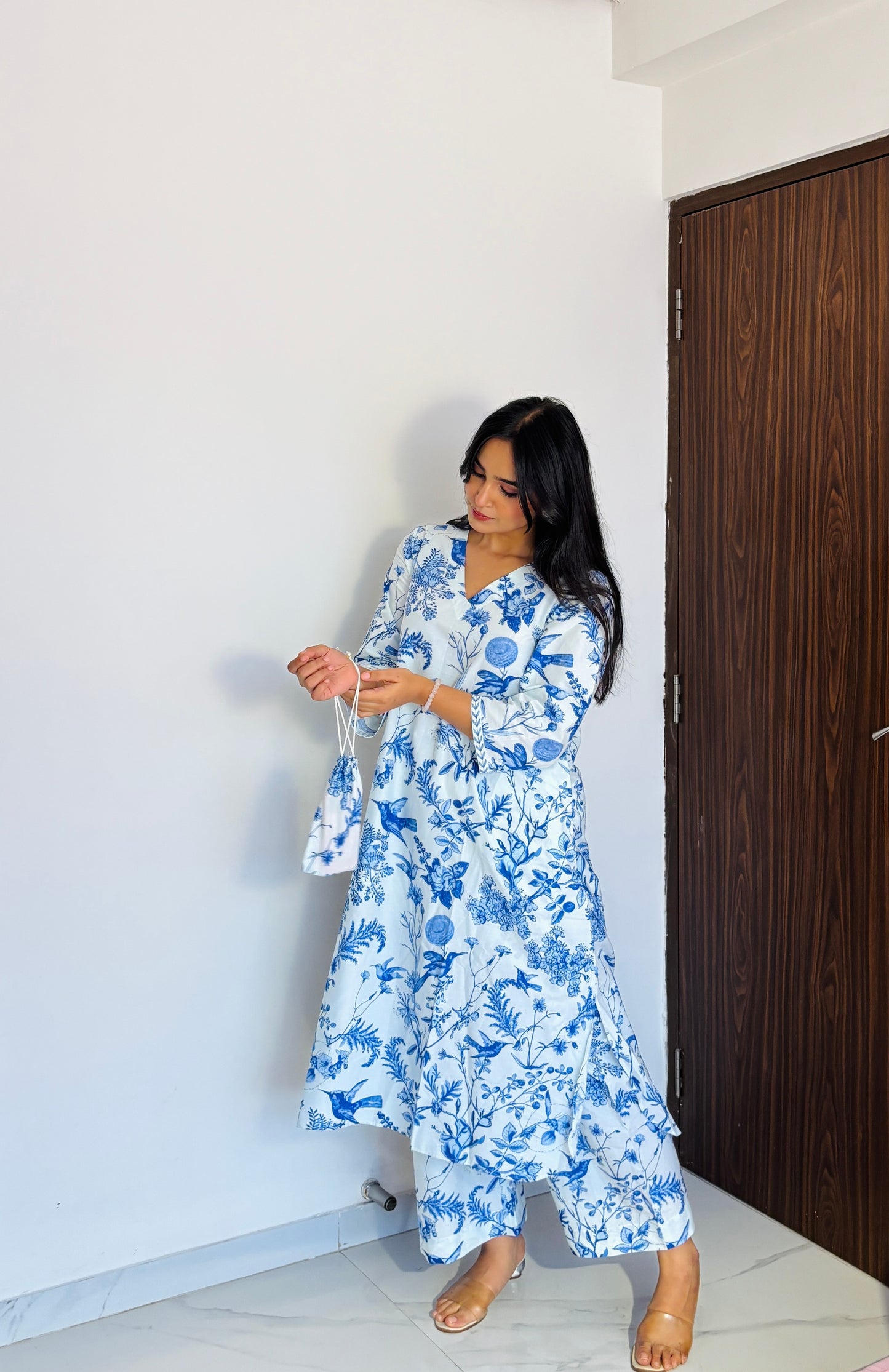 AZURE TOILE CO-ORD SET
