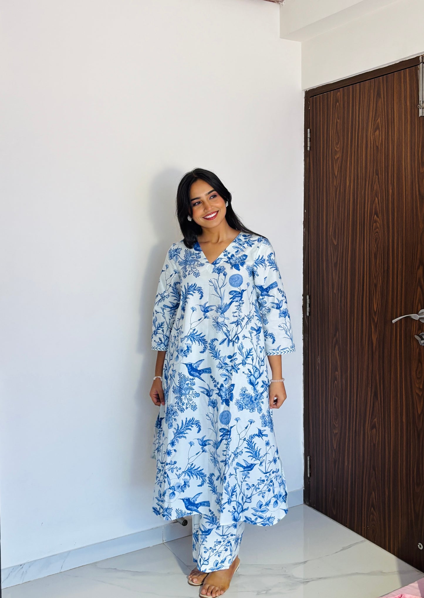 AZURE TOILE CO-ORD SET