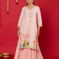 LOTUS BLOOM KURTA WITH SHARARA