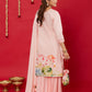 LOTUS BLOOM KURTA WITH SHARARA