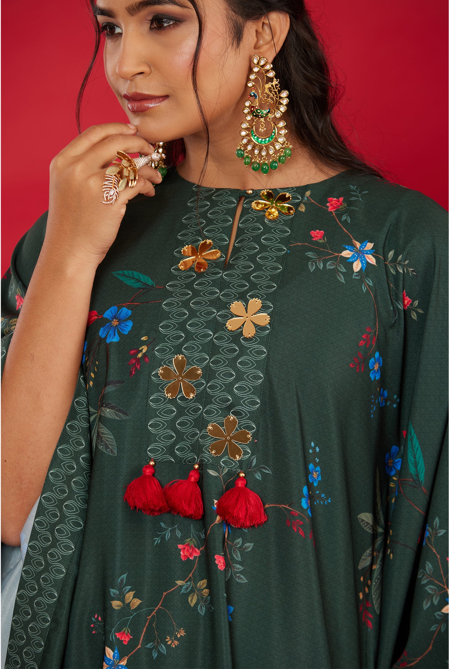 GUL KAFTAN KURTA WITH PANT