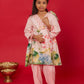 LOTUS BLOOM KURTA WITH TULIP PANT FOR KIDS