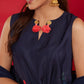 NEELA GULZAAR SLEEVELESS KURTA WITH PALAZZO AND DUPATTA