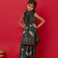 GUL HALTER-NECK KURTA WITH PALAZZO FOR KIDS