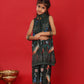GUL HALTER-NECK KURTA WITH PALAZZO FOR KIDS