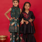 GUL HALTER-NECK KURTA WITH PALAZZO FOR KIDS