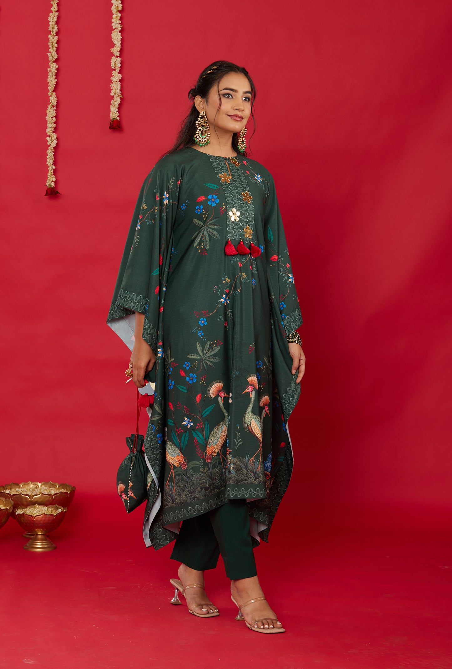 GUL KAFTAN KURTA WITH PANT