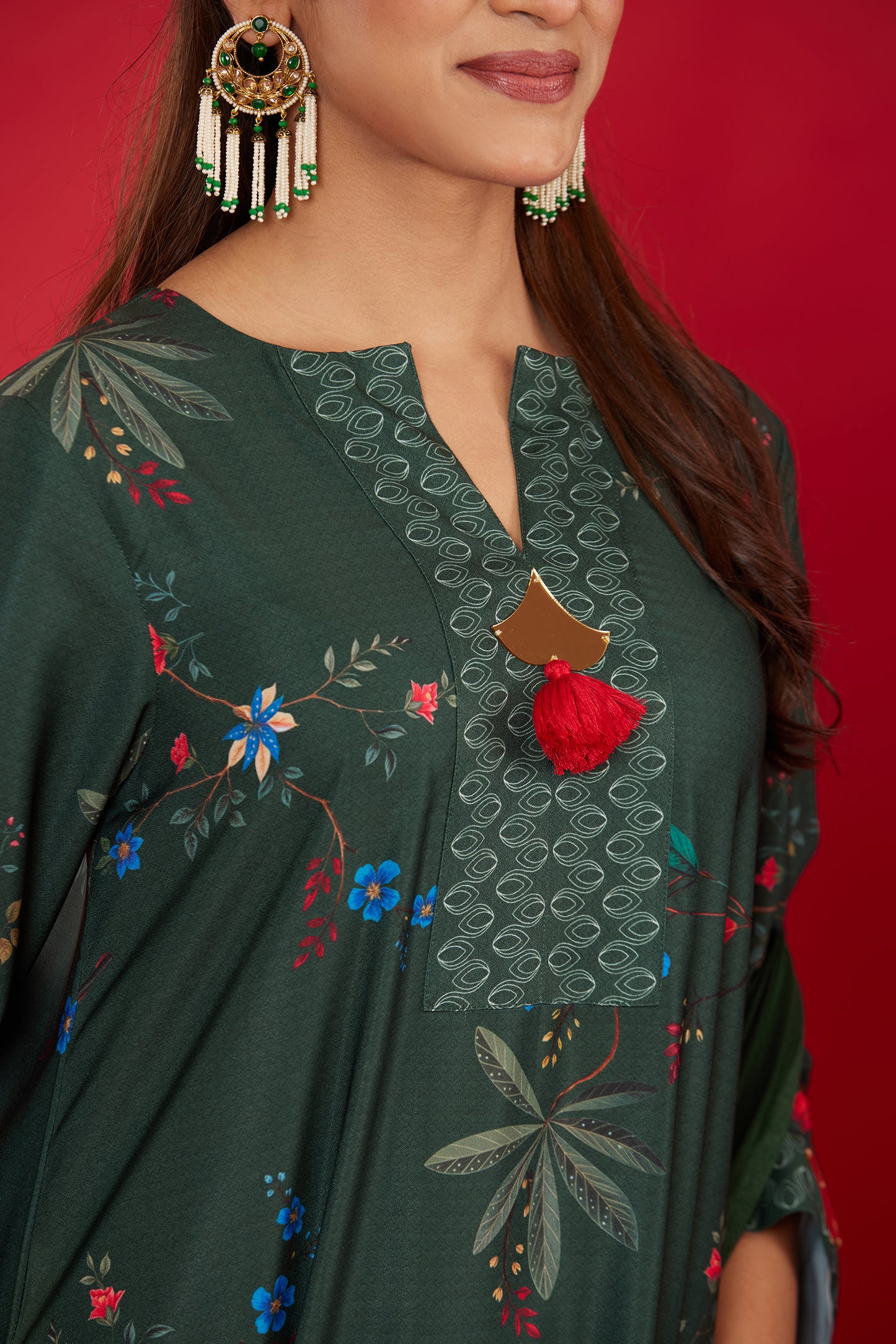 GUL KURTA WITH PALAZZO AND DUPATTA