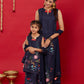 NEELA GULZAAR SLEEVELESS KURTA WITH PALAZZO AND DUPATTA