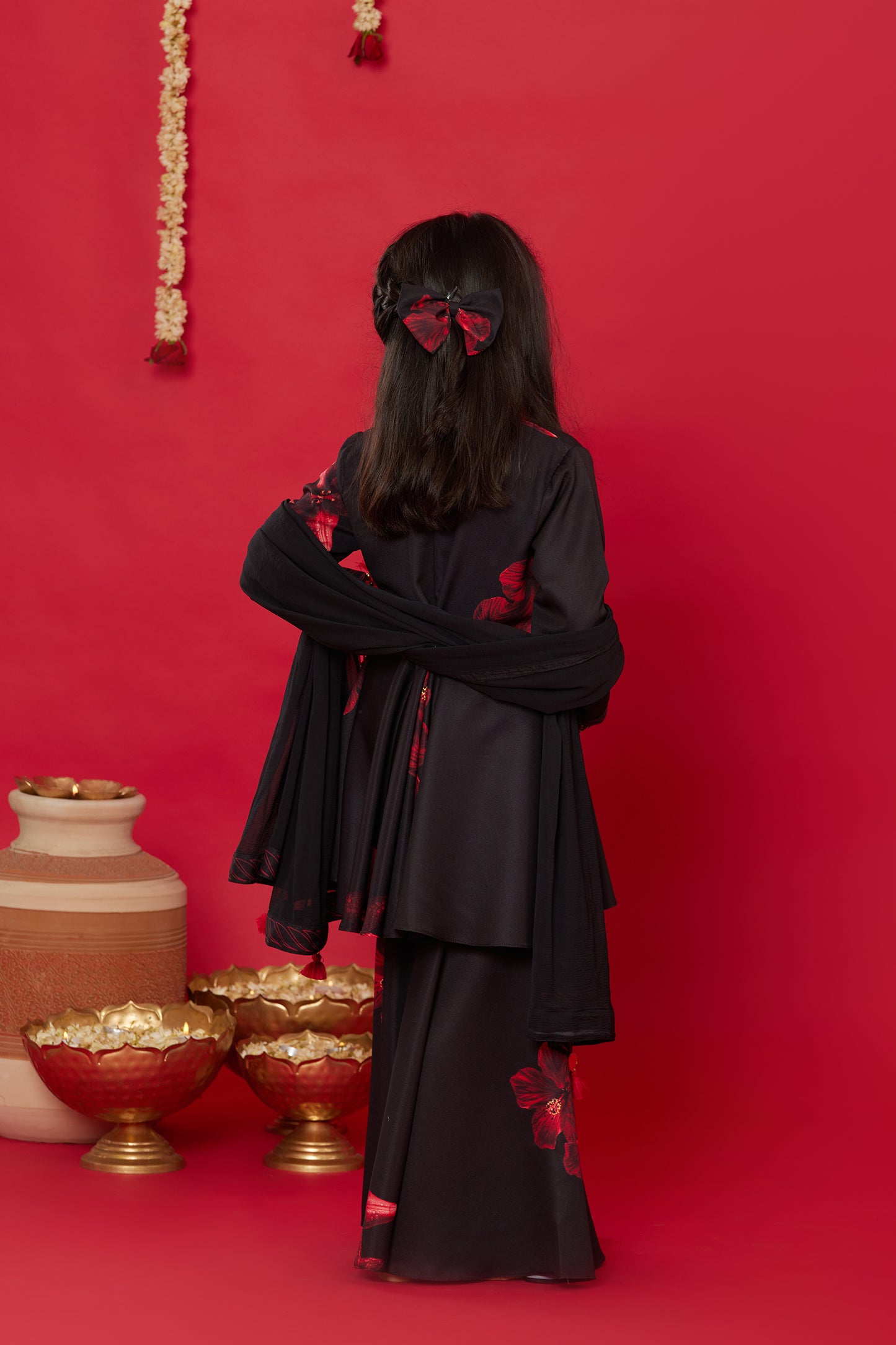 RAAT RANI PEPLUM, SHARARA AND DUPATTA FOR KIDS