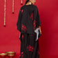 RAAT RANI KAFTAN WITH DRAPE SKIRT