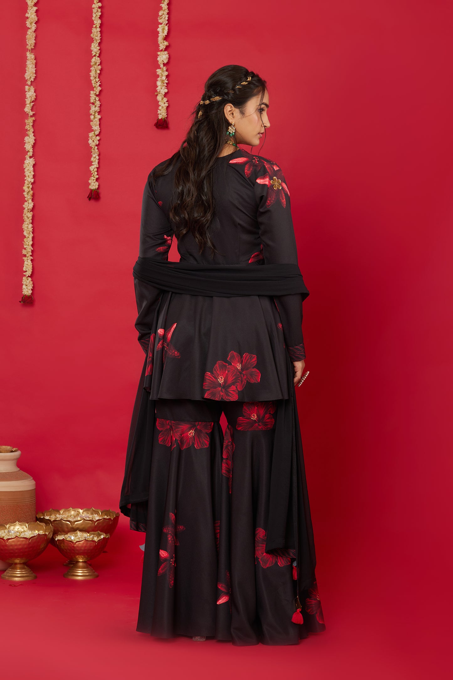 RAAT RANI PEPLUM, SHARARA AND DUPATTA