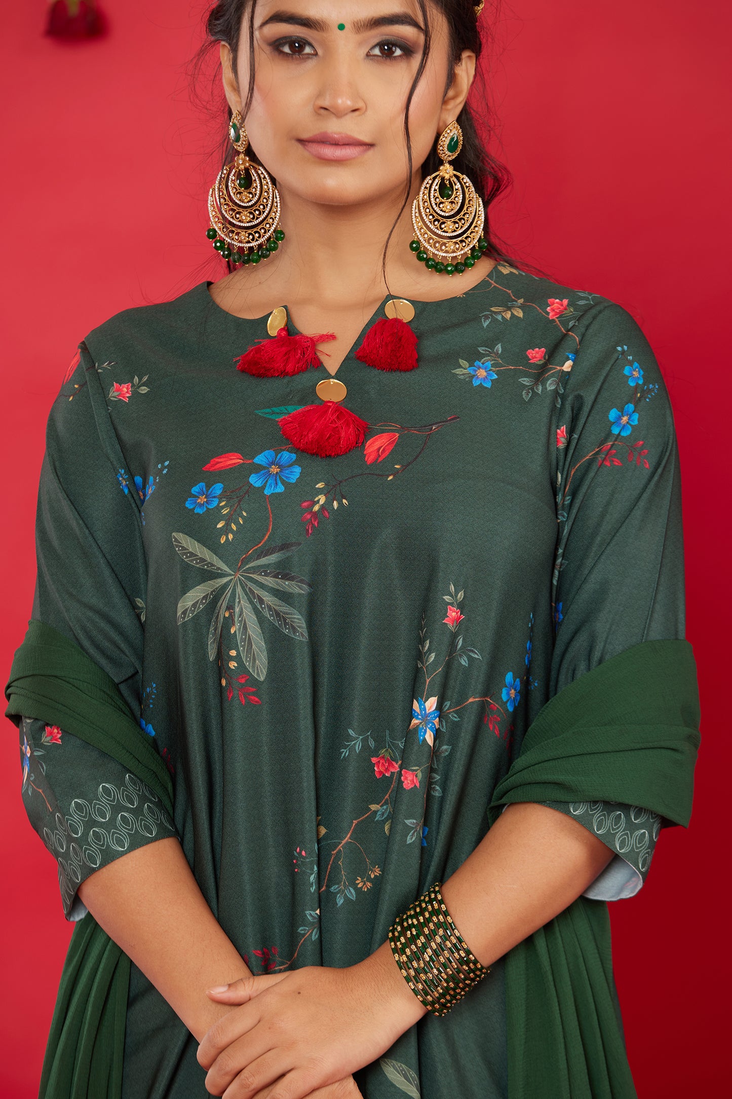 GUL KURTA WITH PALAZZO