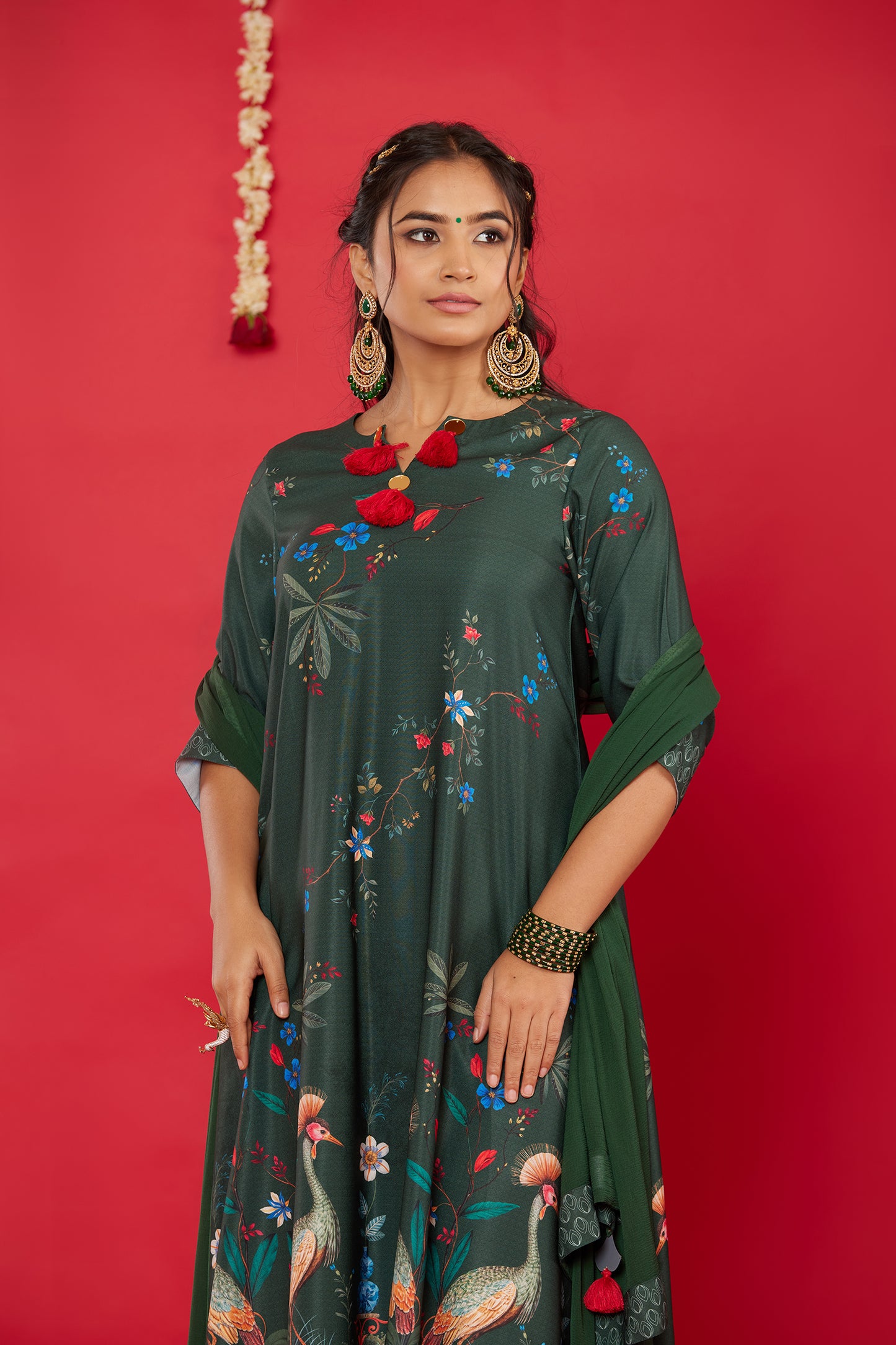 GUL KURTA WITH PALAZZO