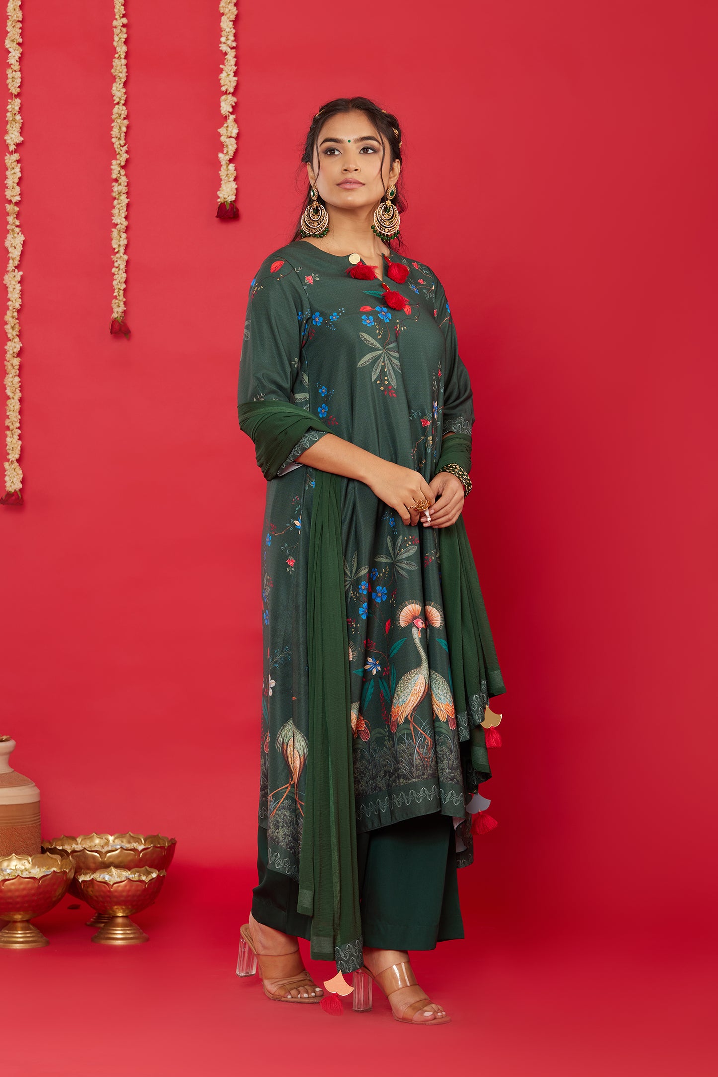 GUL KURTA WITH PALAZZO