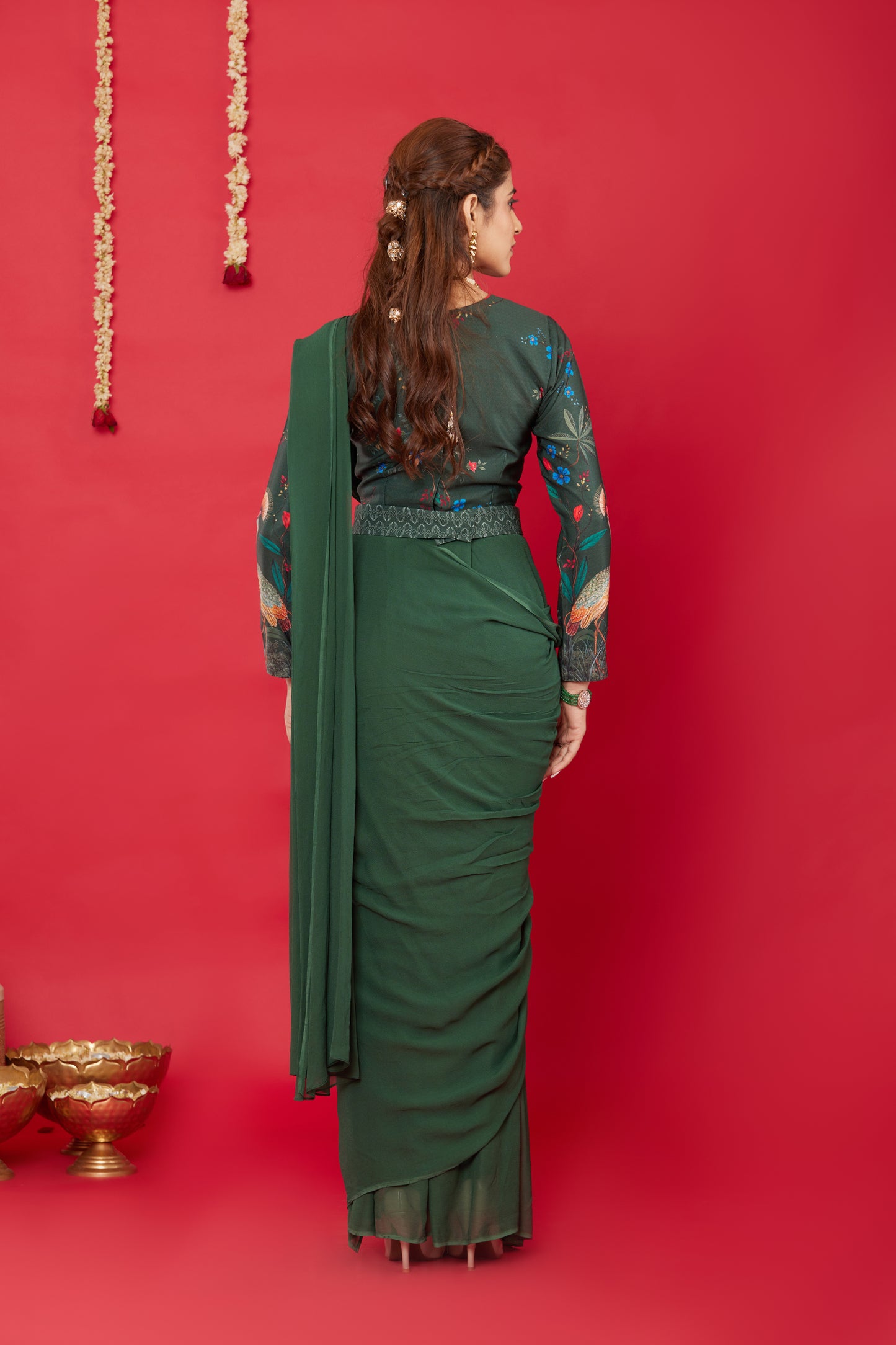 GUL SAREE SET