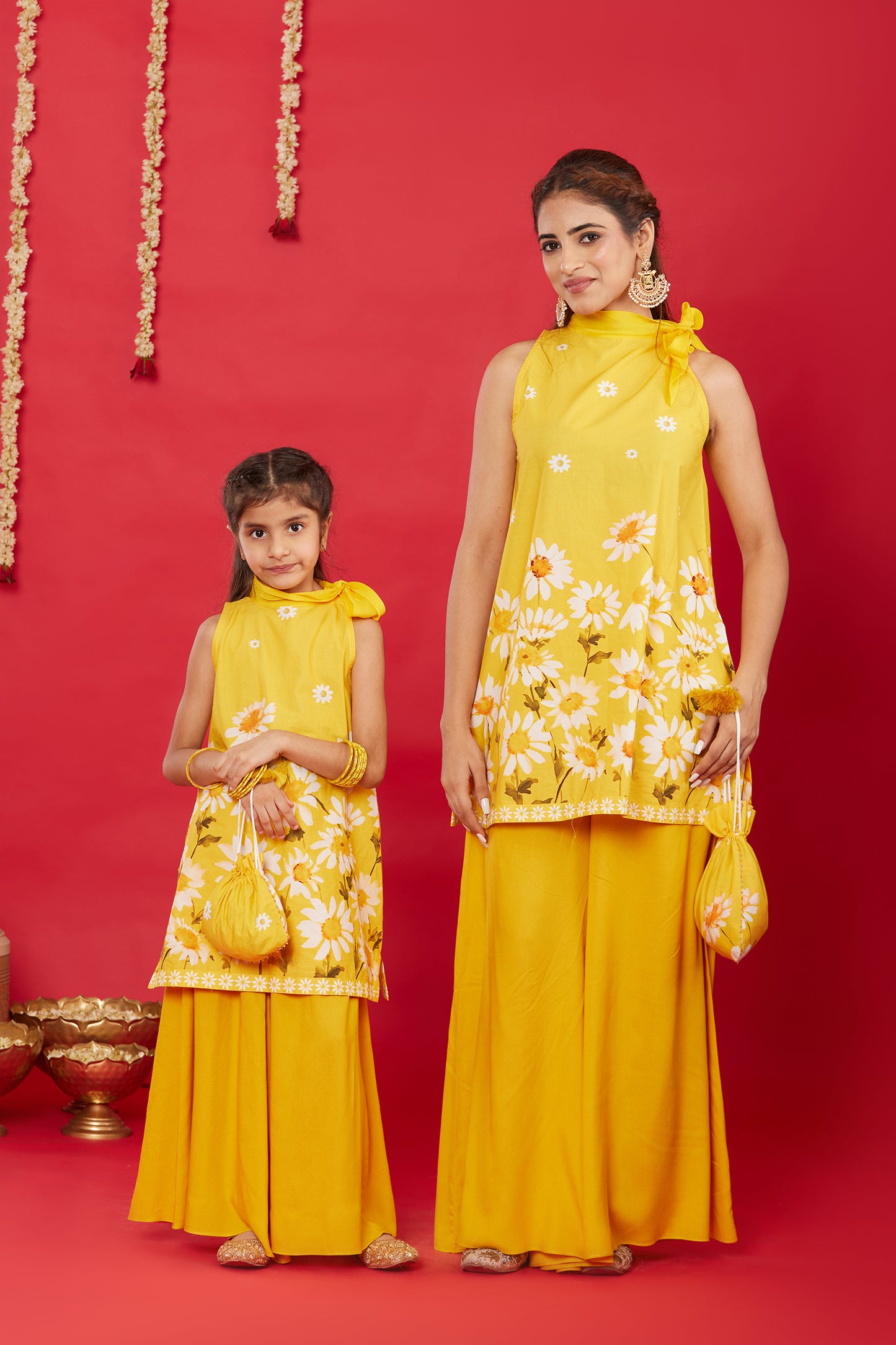SUNNY DAISY KURTA WITH PALAZZO