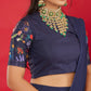 NEELA GULZAAR SAREE SET