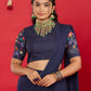 NEELA GULZAAR SAREE SET
