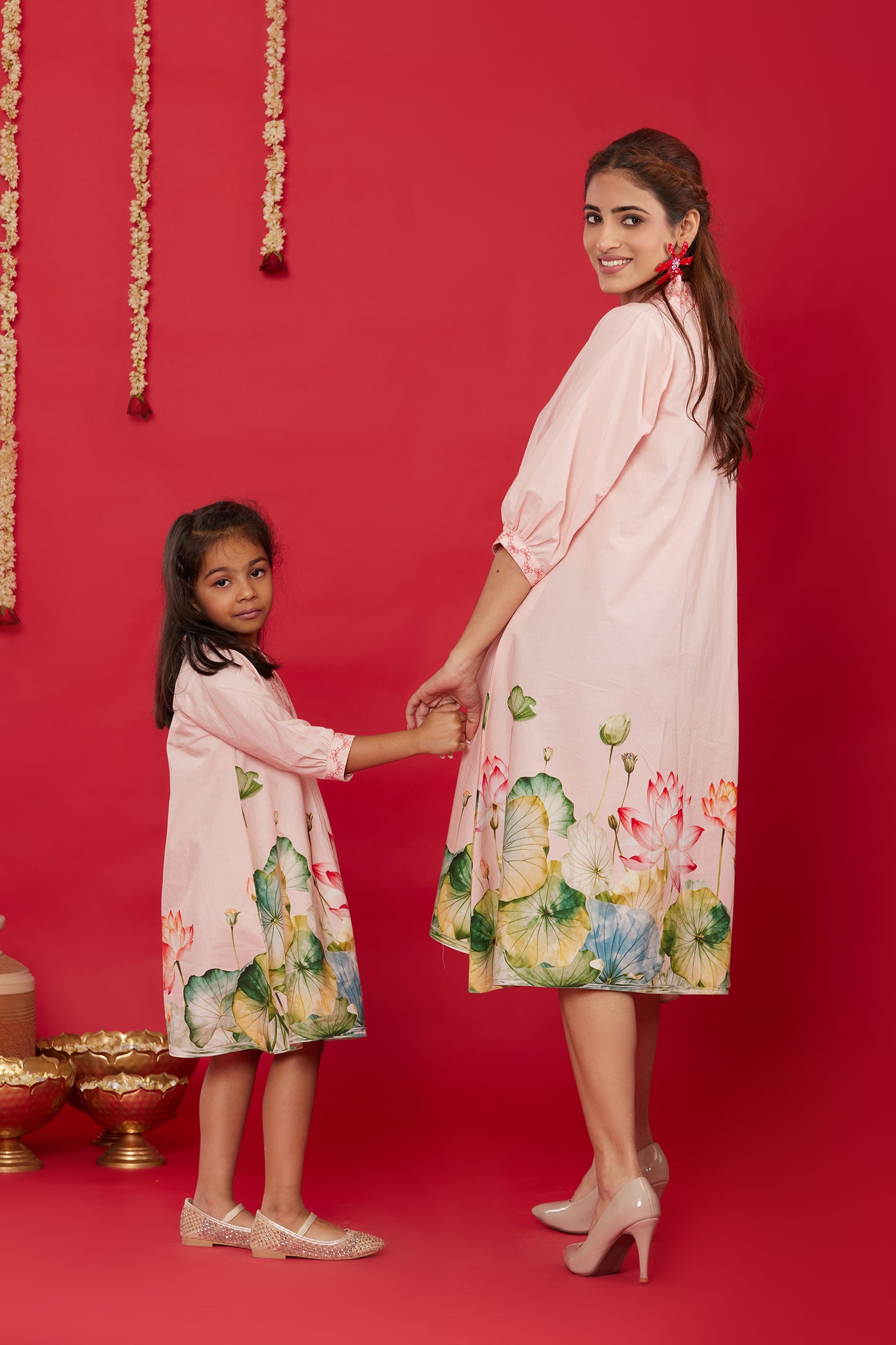 LOTUS BLOOM COTTON DRESS