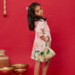 LOTUS BLOOM COTTON KIDS DRESS