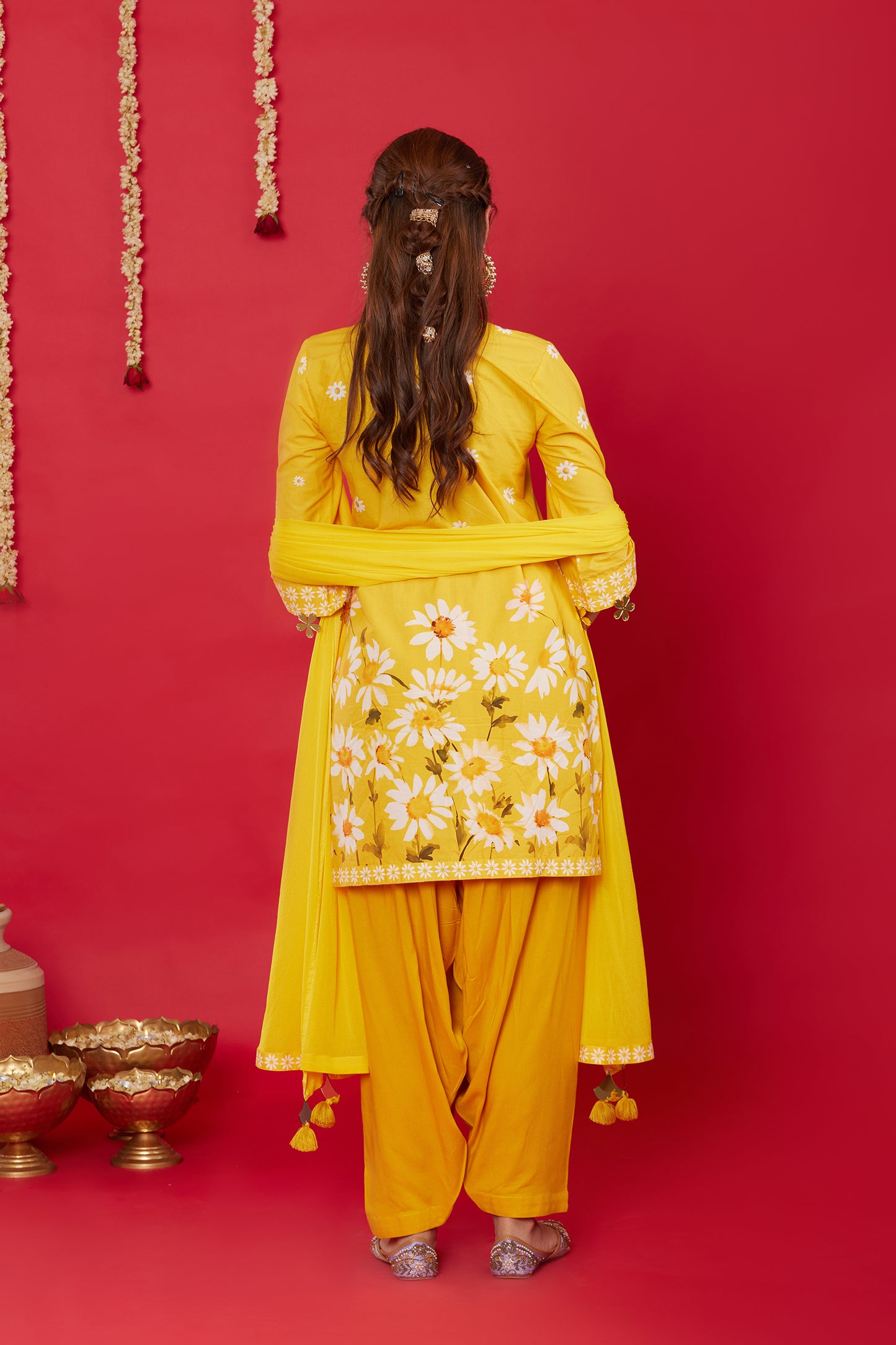 SUNNY DAISY KURTA WITH SALWAR AND DUPATTA