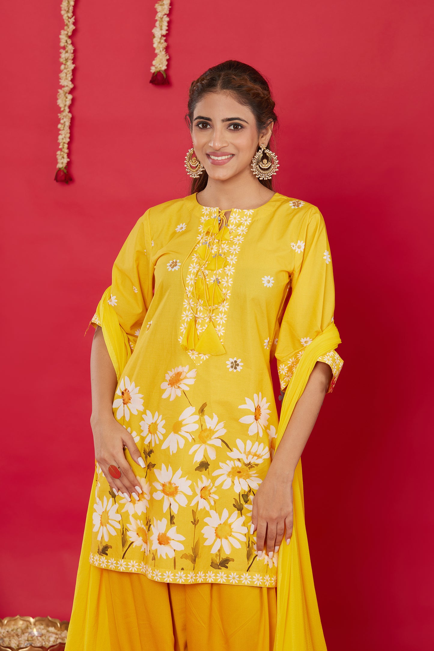 SUNNY DAISY KURTA WITH SALWAR AND DUPATTA
