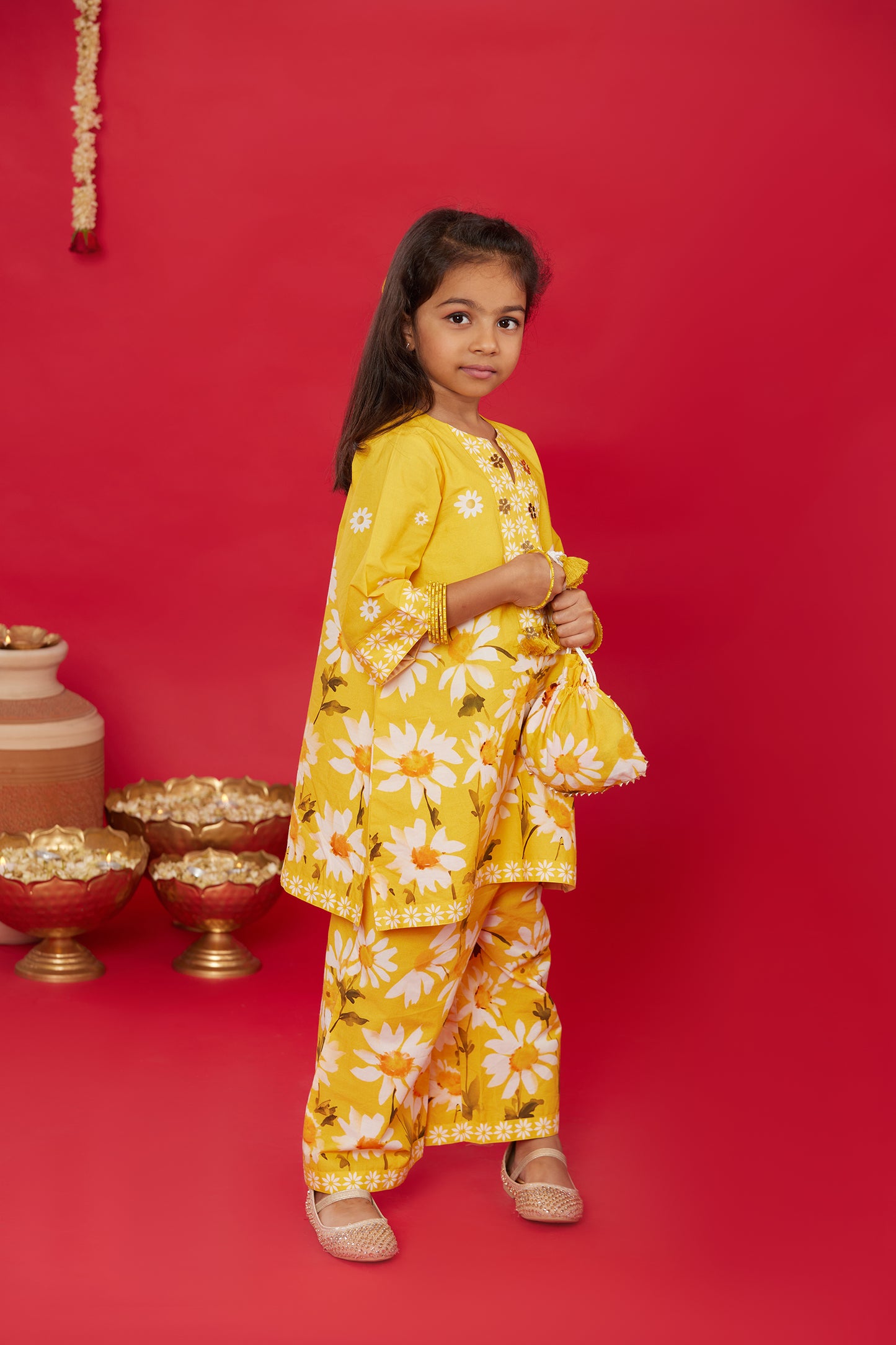 SUNNY DAISY CO-ORD SET FOR KIDS