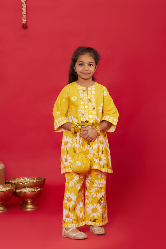 SUNNY DAISY CO-ORD SET FOR KIDS