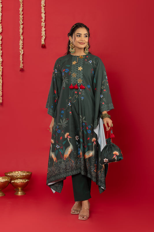 GUL KAFTAN KURTA WITH PANT