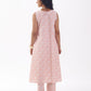 CORAL BLOOM SLEEVELESS CO-ORD SET