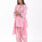 BLUSH PINK FARSHI SUIT SET
