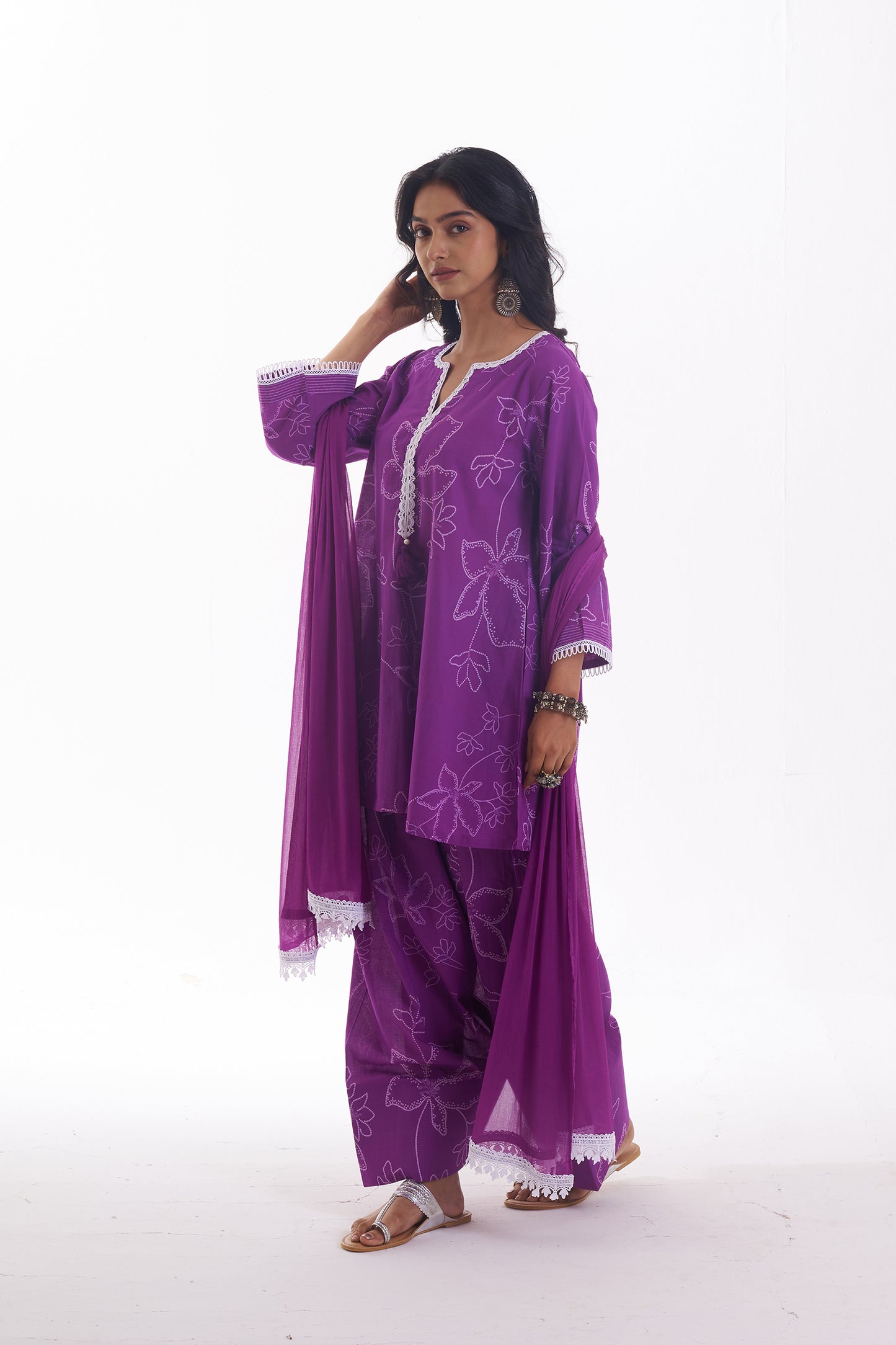 IRIS IVY SHORT KURTA FARSHI SET