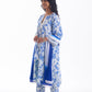 AZURE TOILE A LINE SUIT SET