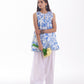 AZURE TOILE  FARSHI SET