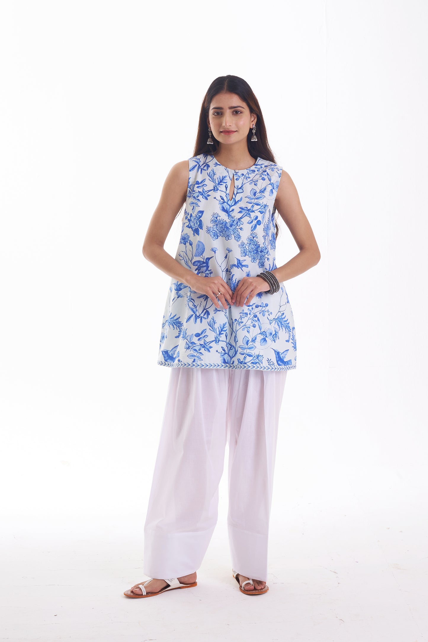 AZURE TOILE  FARSHI SET