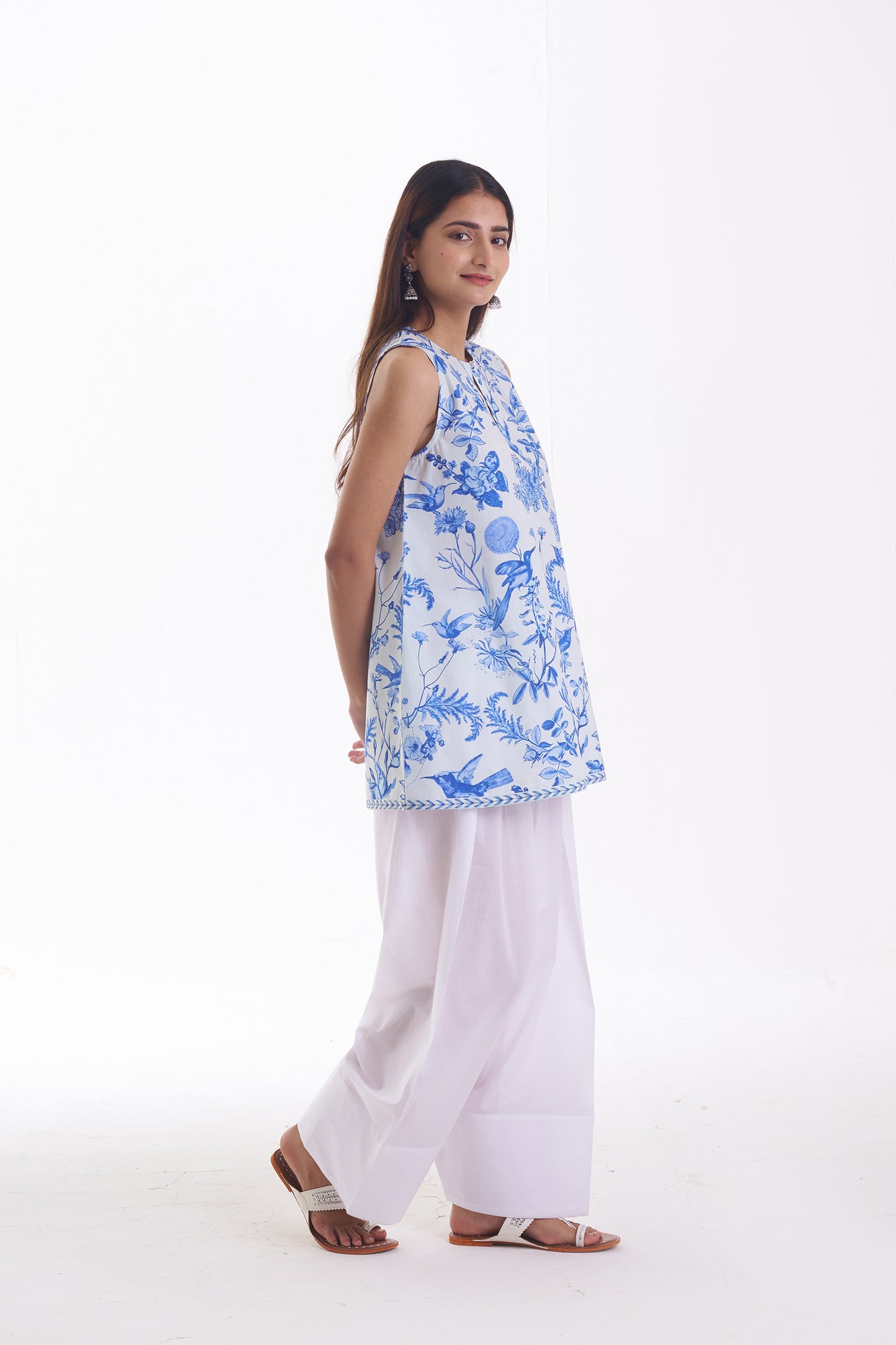AZURE TOILE  FARSHI SET