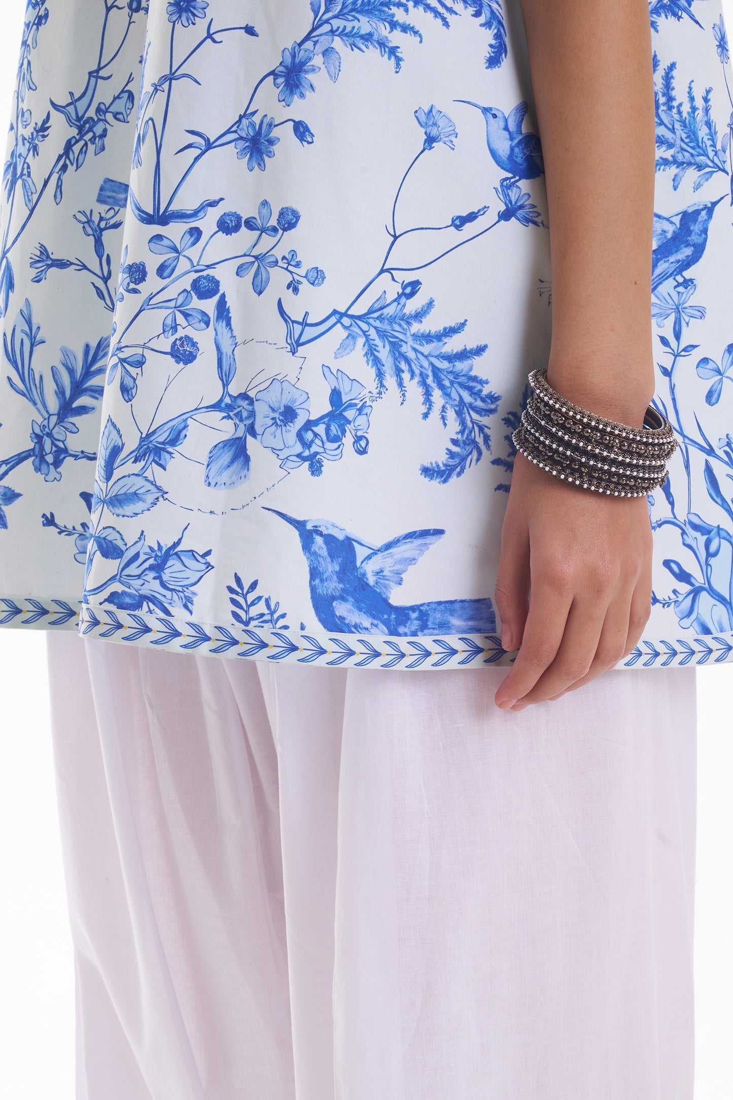 AZURE TOILE  FARSHI SET
