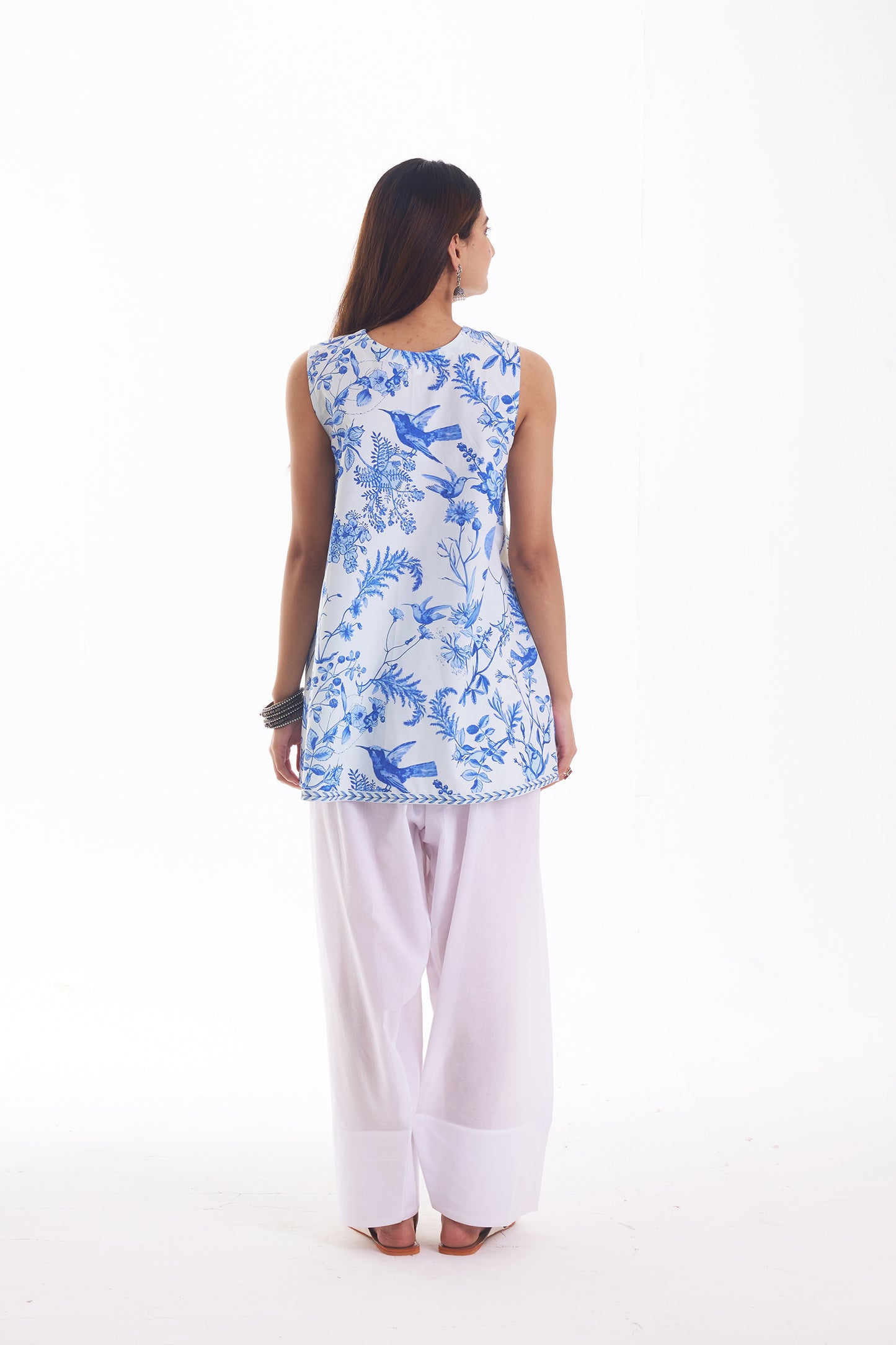 AZURE TOILE  FARSHI SET